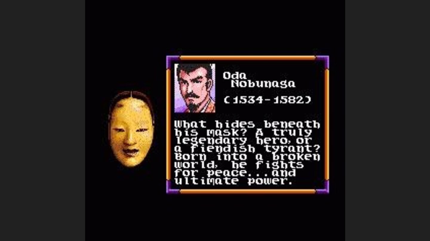 Blurb for Oda Nobunaga