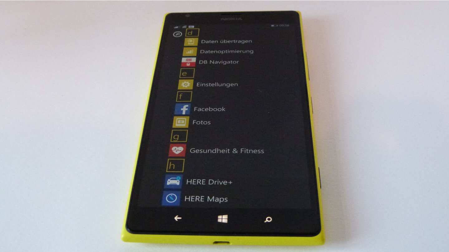 Nokia Lumia 1520 - Frontal
