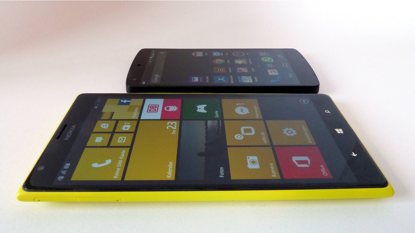 Nokia Lumia 1520 - Nexus 5 vs. Lumia 1520