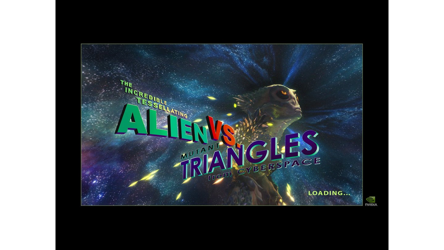 Nvidia Alien vs. Triangles