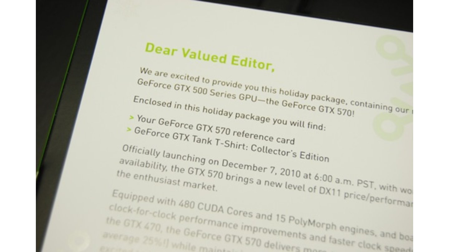 Nvidia Geforce GTX 570 Paket