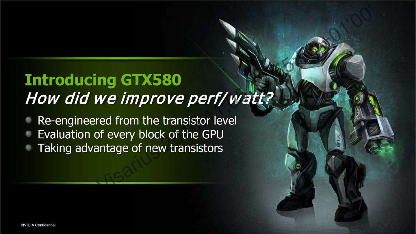 Nvidia Geforce GTX 580 Powerpoint