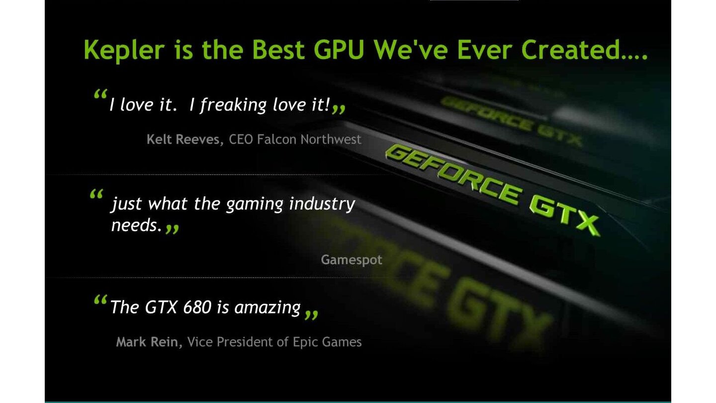 Nvidia Geforce Gtx 660 Ti Hersteller Prasentation