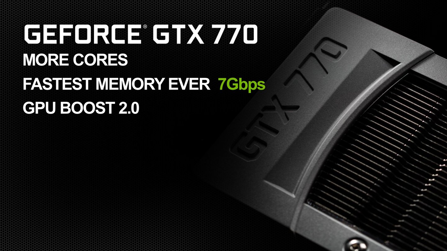Nvidia Geforce GTX 770 Hersteller-Präsentation