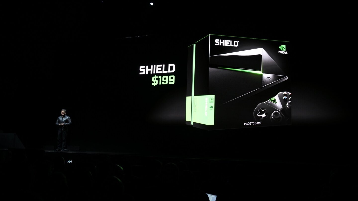 Nvidia Shield Box Nvidia Shield Set-Top-Box - Bilder der Präsentation