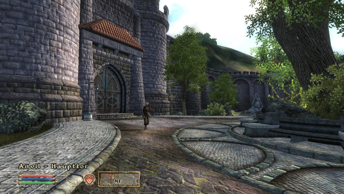 The Elder Scrolls IV: Oblivion (2006)Der vierte Teil der Elder-Scrolls-Reihe setzte zum ersten Mal »Specular Mapping« ein. Indirekte Lichtreflexionen gaben den Texturen eine ganz neue Tiefe. So wirken Steine in einer Mauer fast wie mit Hilfe des DirectX-11-Features Tesselation ausmodelliert.