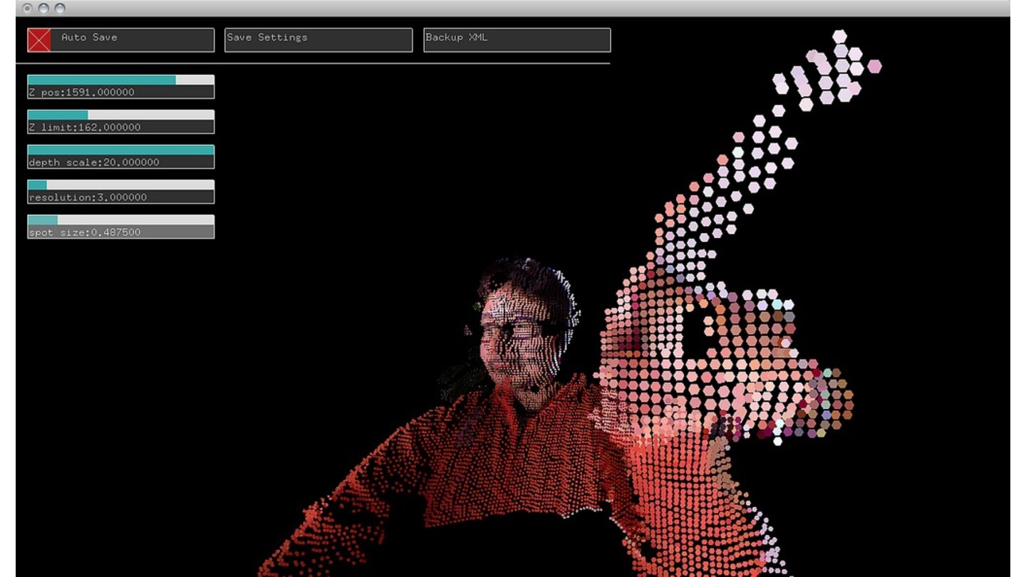 ofxKinect Hack Minority Report