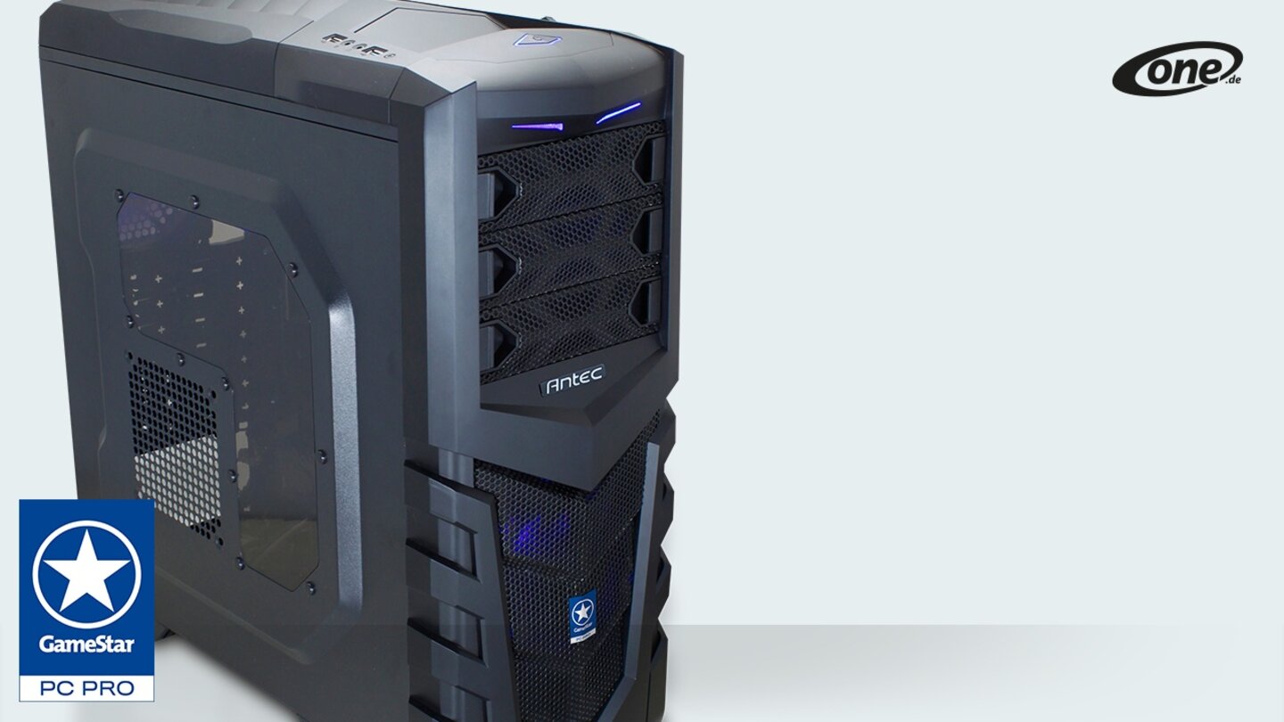 One GameStar-PC Pro mit Antec GX505