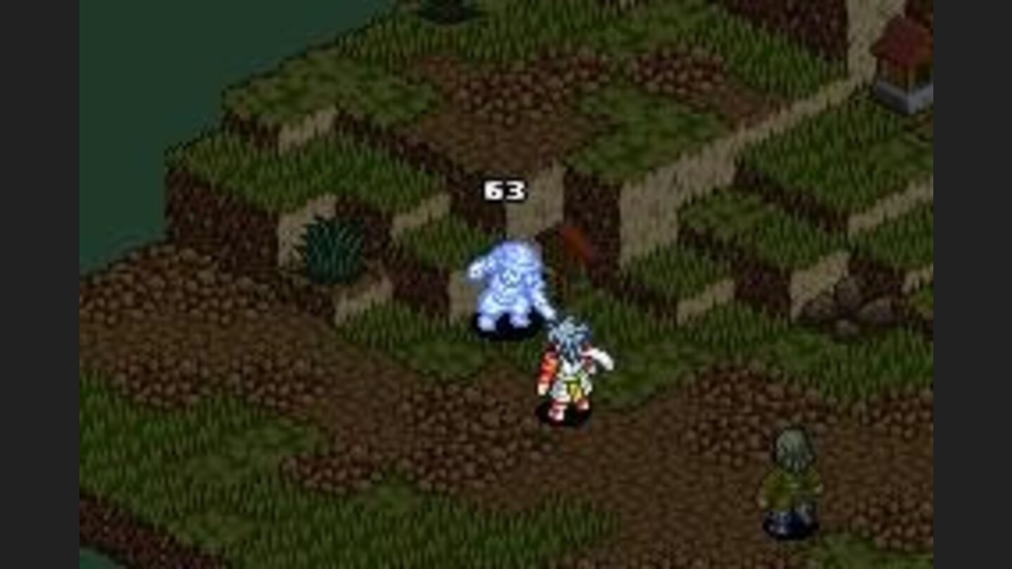 Attacking a low-level enemy