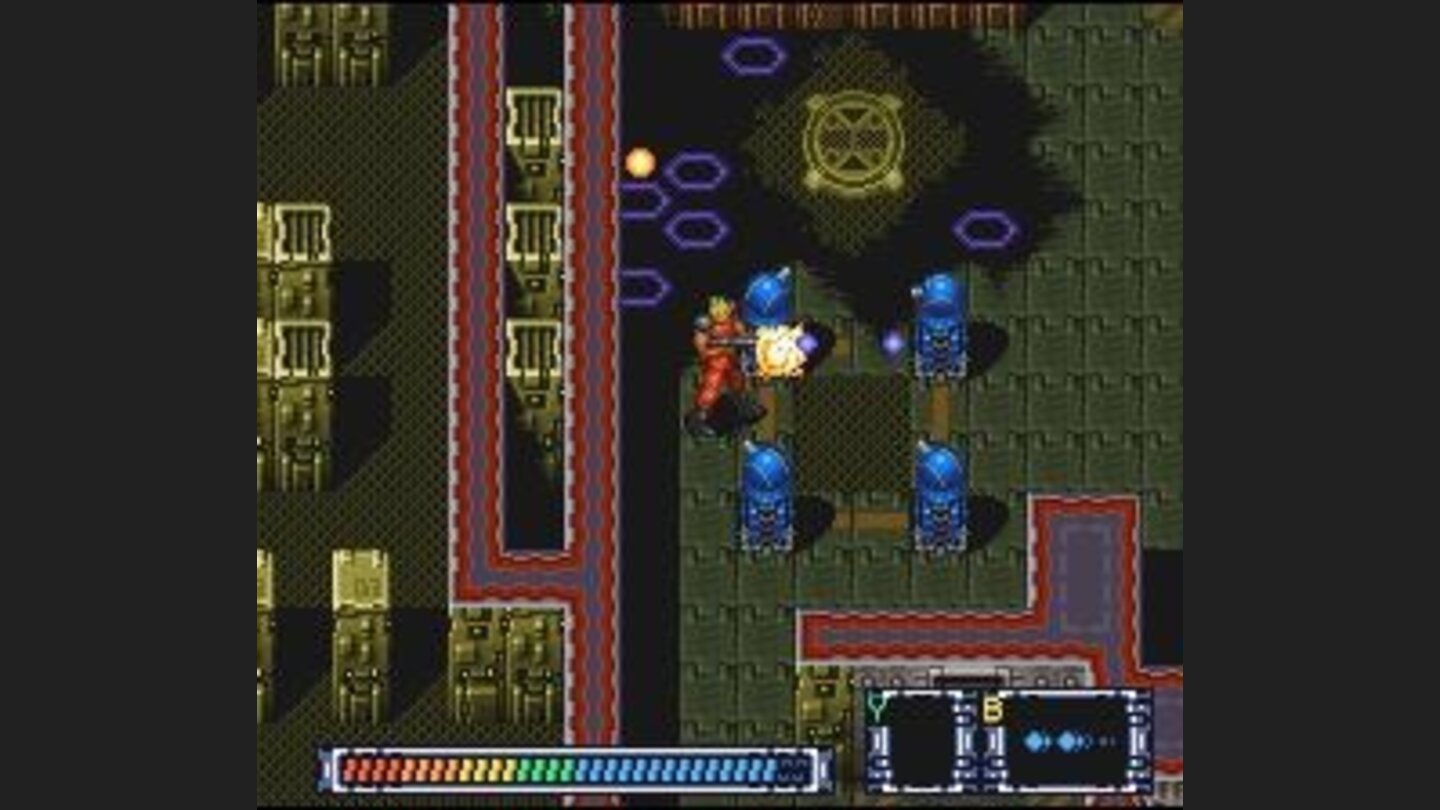 Attacking a ring of turrets