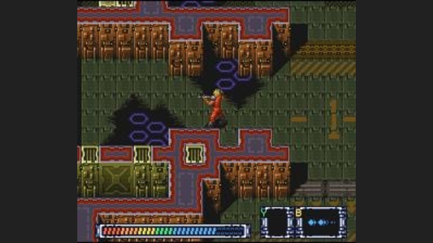 Dimensional rips (the blue area) show that reality itself is corrupted.