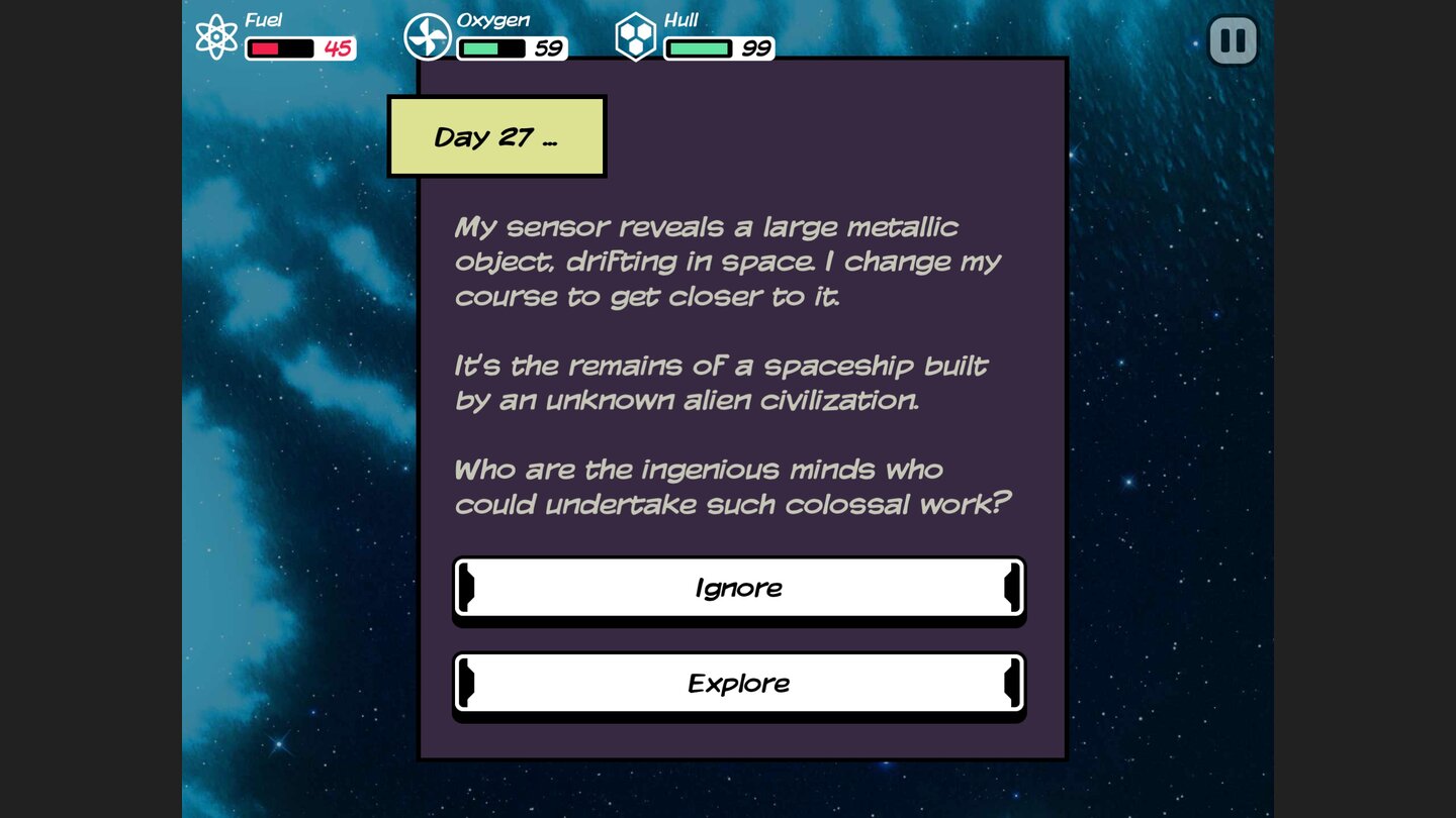 Out ThereNeugier ist des Raumfahrers Tod: Sollen wir die Überreste des Raumschiffes erkunden?