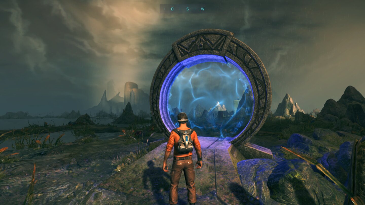 Outcast: Second ContactDie einzelnen Gebiete sind wie in Stargate durch Dimensionsportale verbunden, so genannte Daokas.