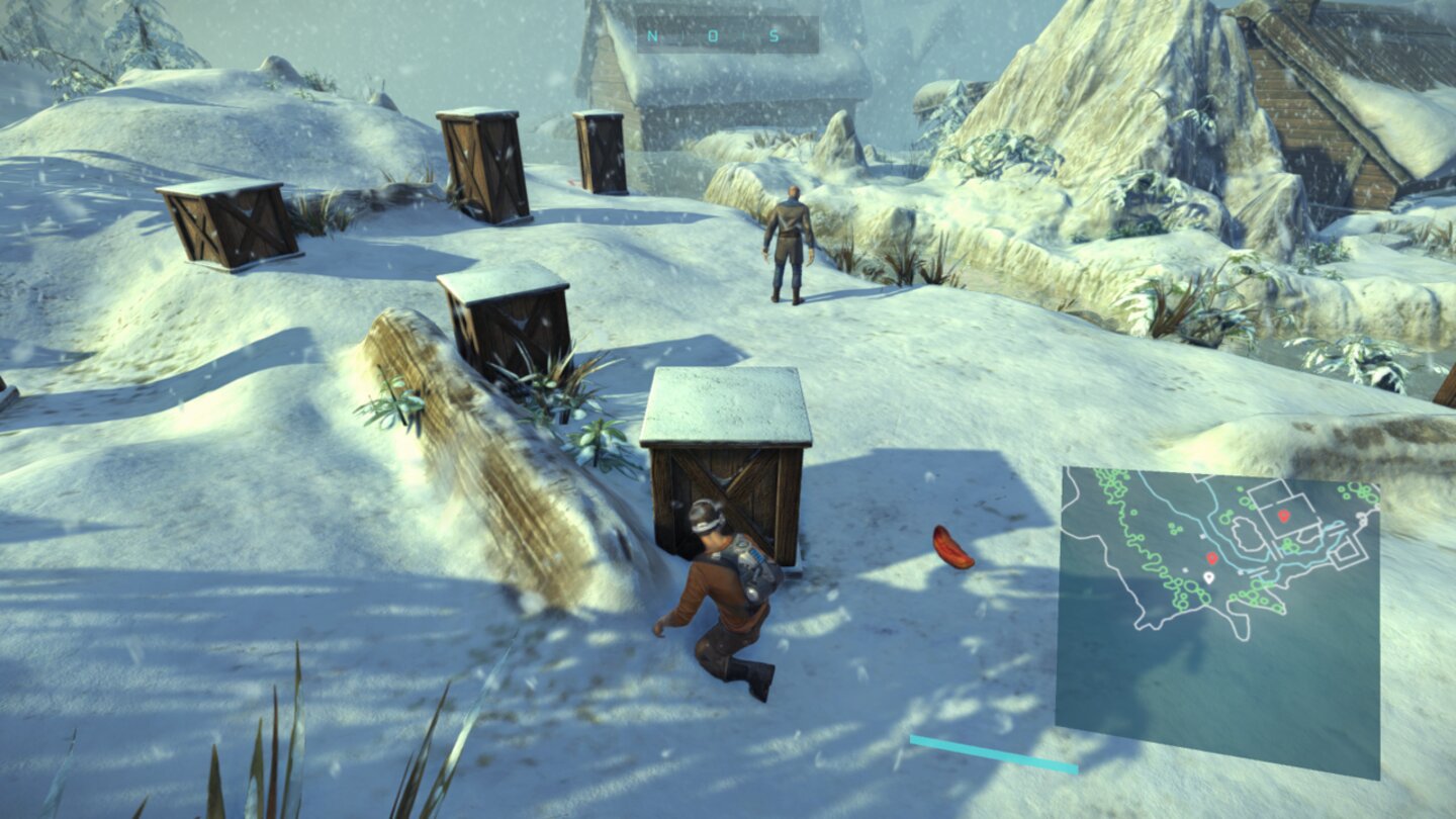 Outcast: Second ContactDa die Gegner ohnehin einfach zu besiegen sind, lohnt sich Anschleichen nicht wirklich.