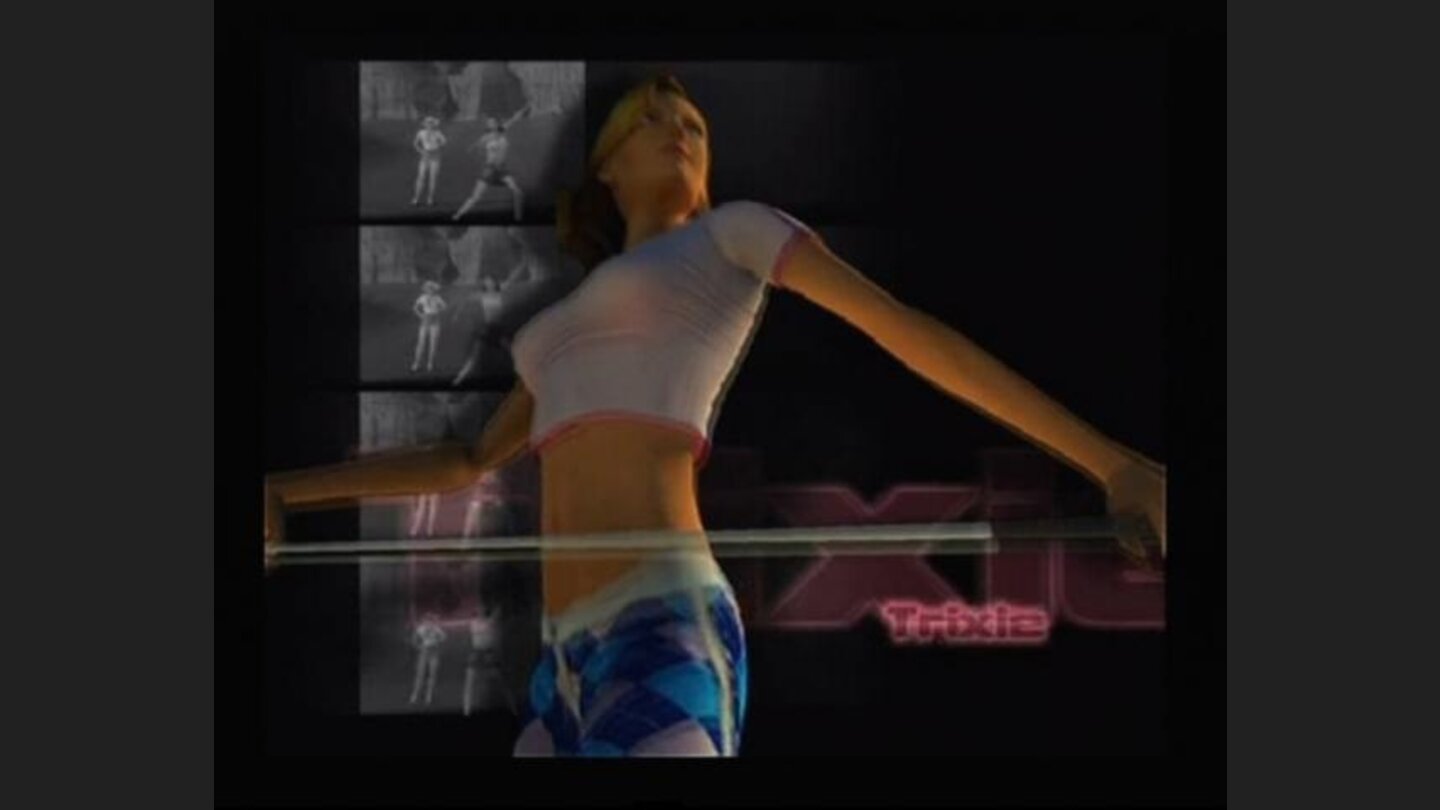 Opening video shows golfers player can select, though some will be locked