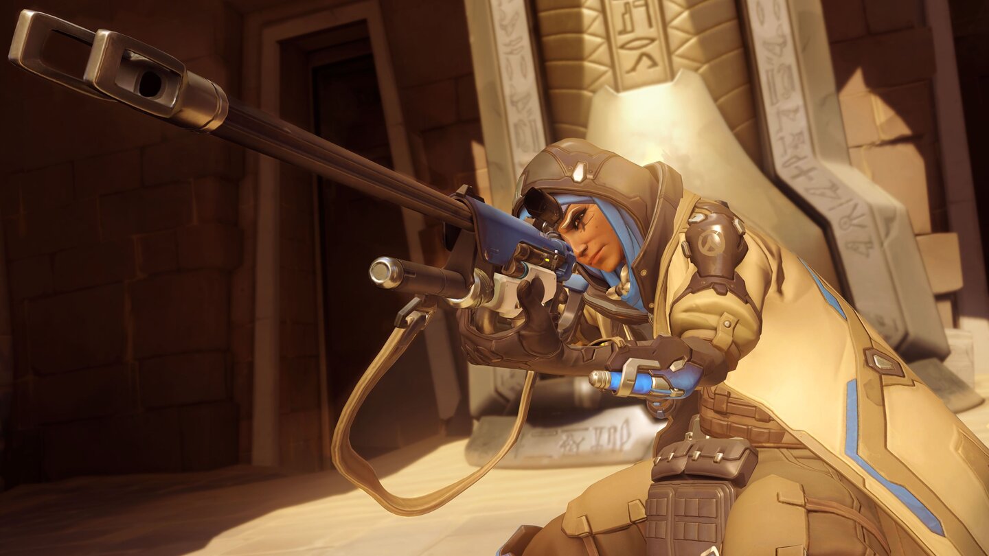 OverwatchScreenshots der neuen Heldin Ana