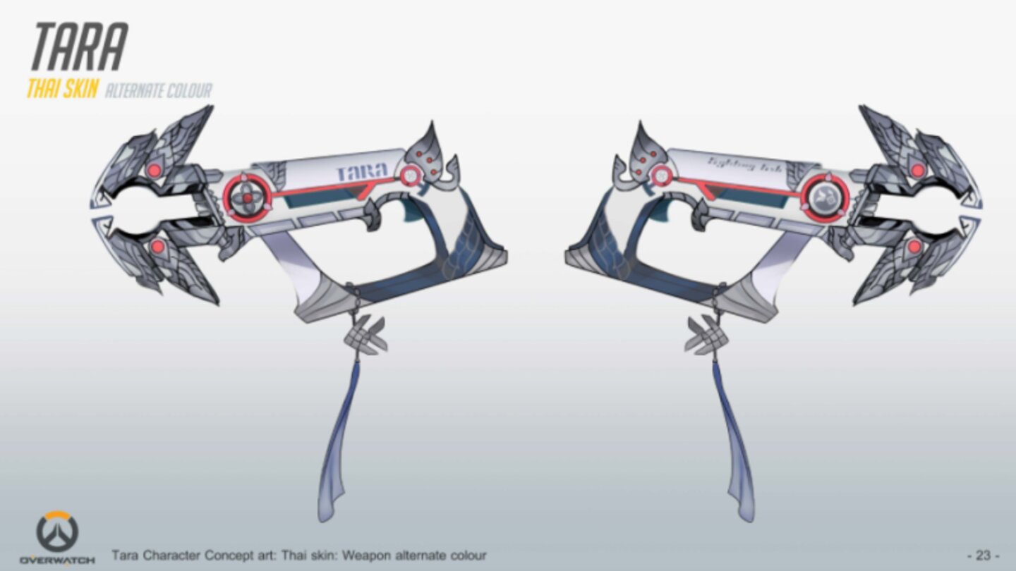 Overwatch - Konzeptbilder zum Fan-Charakter Tara