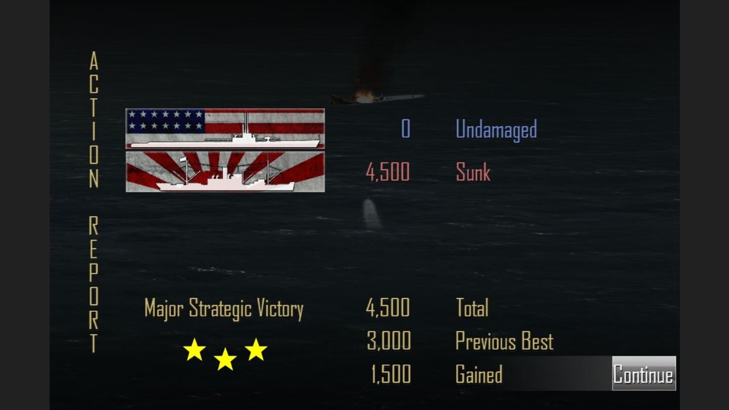 Pacific FleetFür versenkte Schiffe bekommt man Geld gut geschrieben. Wird ein eigenes Schiff beschädigt oder versenkt, wird allerdings auch Geld abgezogen für die Reparaturen.