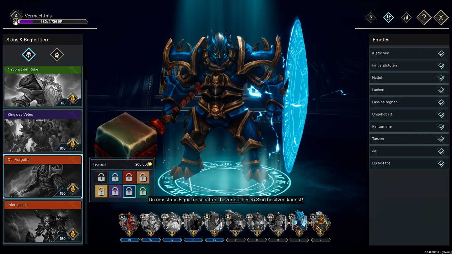 Pagan OnlineDie meiste Ausrüstung sieht man nicht an seinen Figuren. Stattdessen schalten wir recht mühsam kosmetische Skins frei.