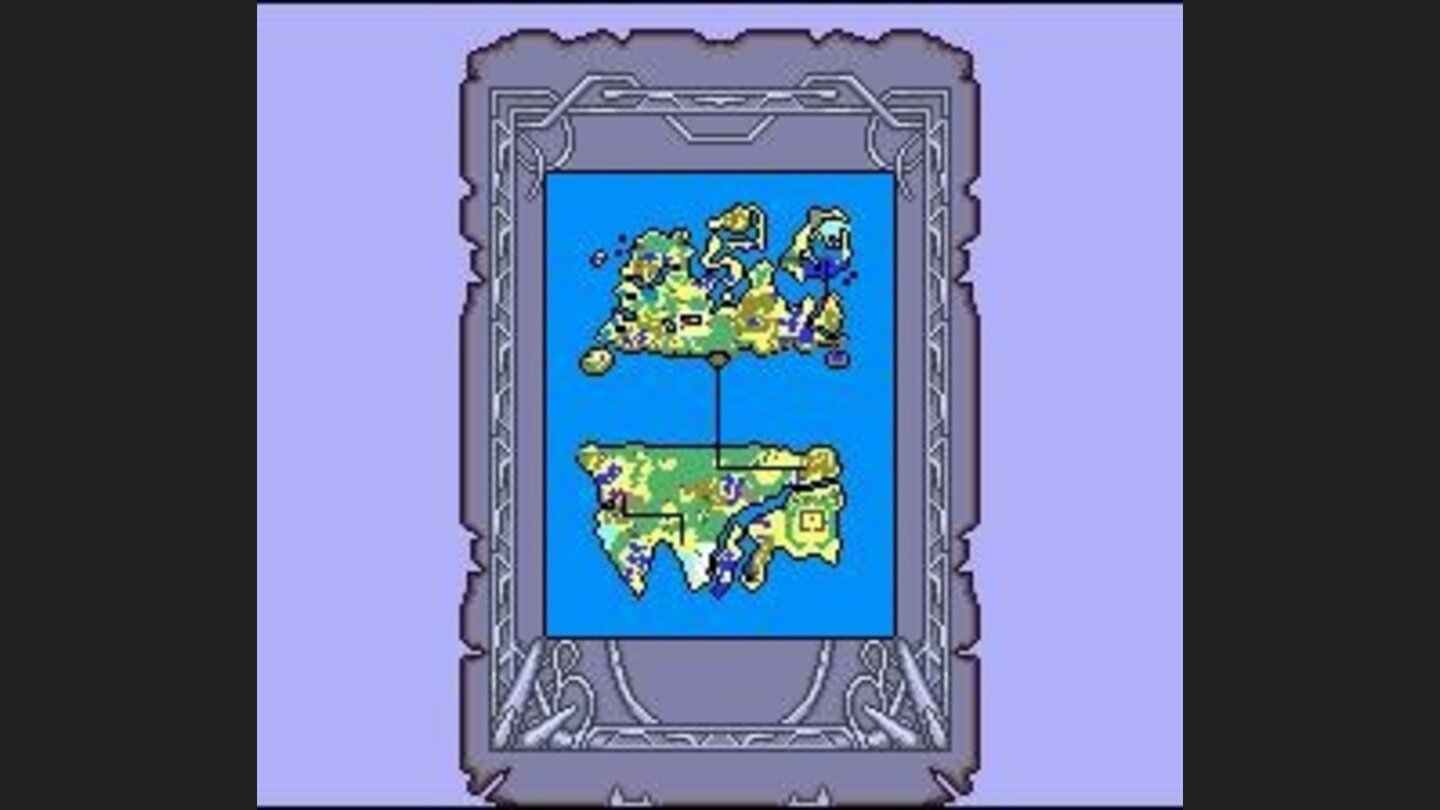 World Map, Naskuot and Saskuot