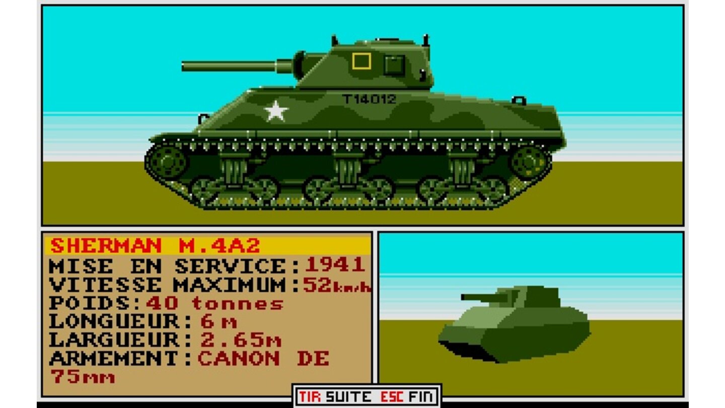 Panzer in Sherman M4