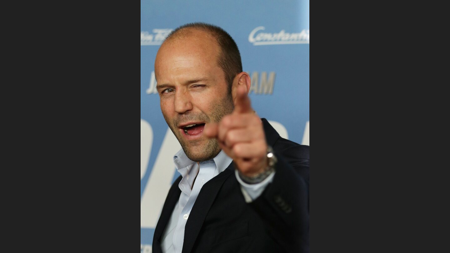 ParkerJason Statham beim Photocall letzte Woche in Berlin. Wir trafen ihn dort zum Interview.