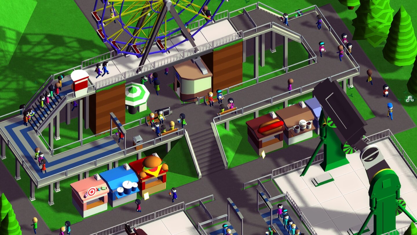 Parkitect - Screenshots aus der Alpha