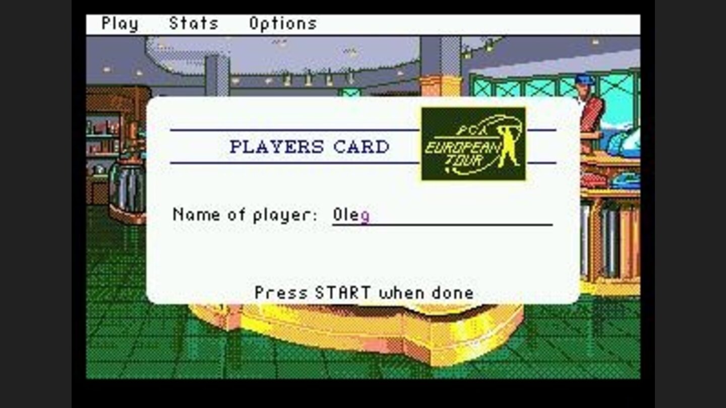 Player card