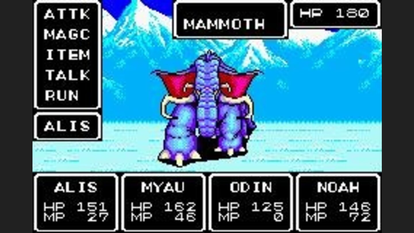 PS1: Angry mammoth