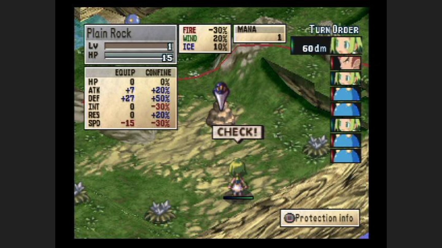 You need to confine phantoms to objects such as this rock