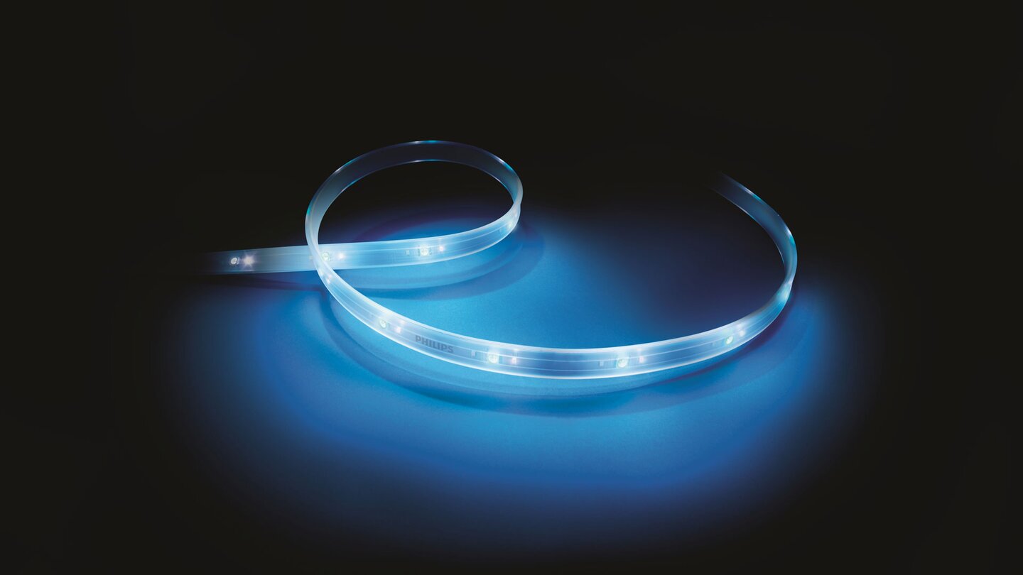 Philips Hue Lightstrip Plus Leuchtend