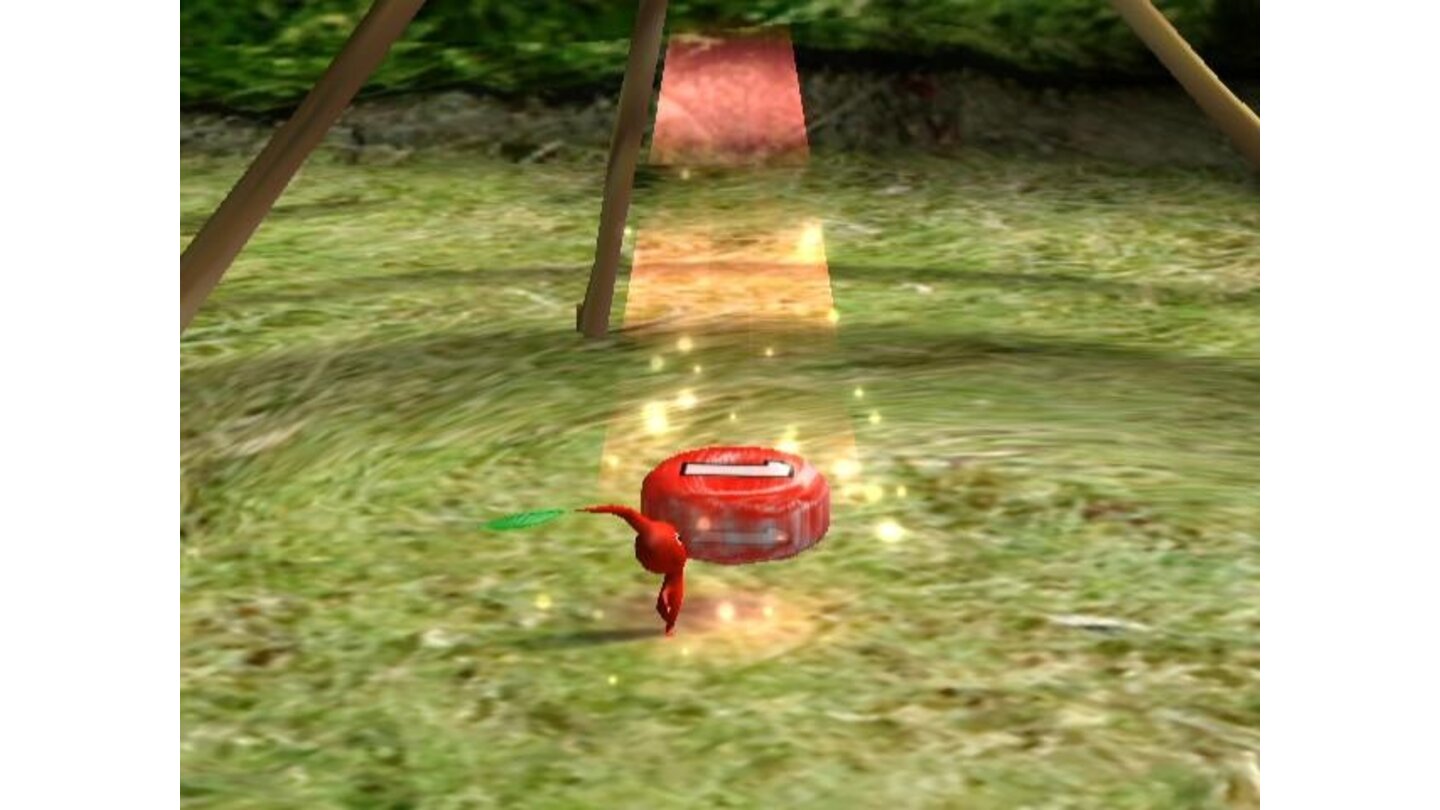 The onion absorbs objects to create more Pikmin.