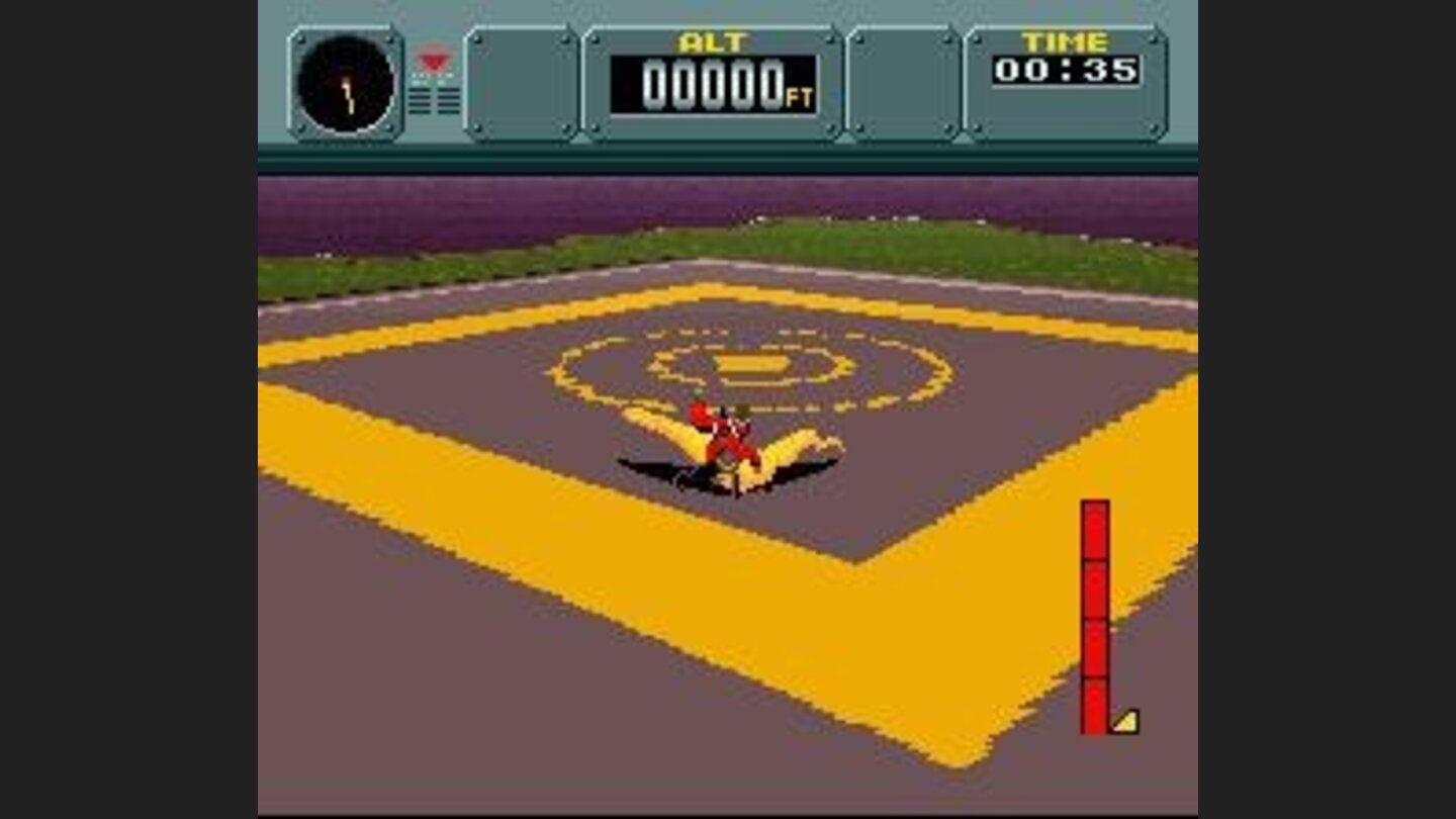 Bad landing!