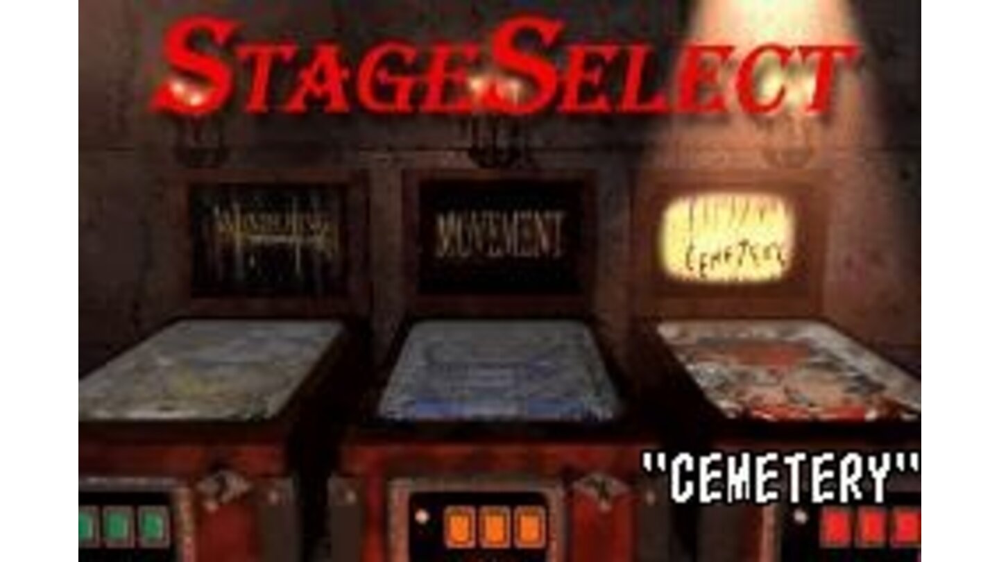 Select which stage (table) to play on