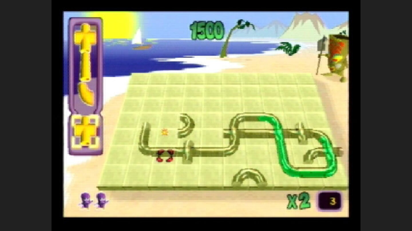 Lay the pipes until the plug hole appears