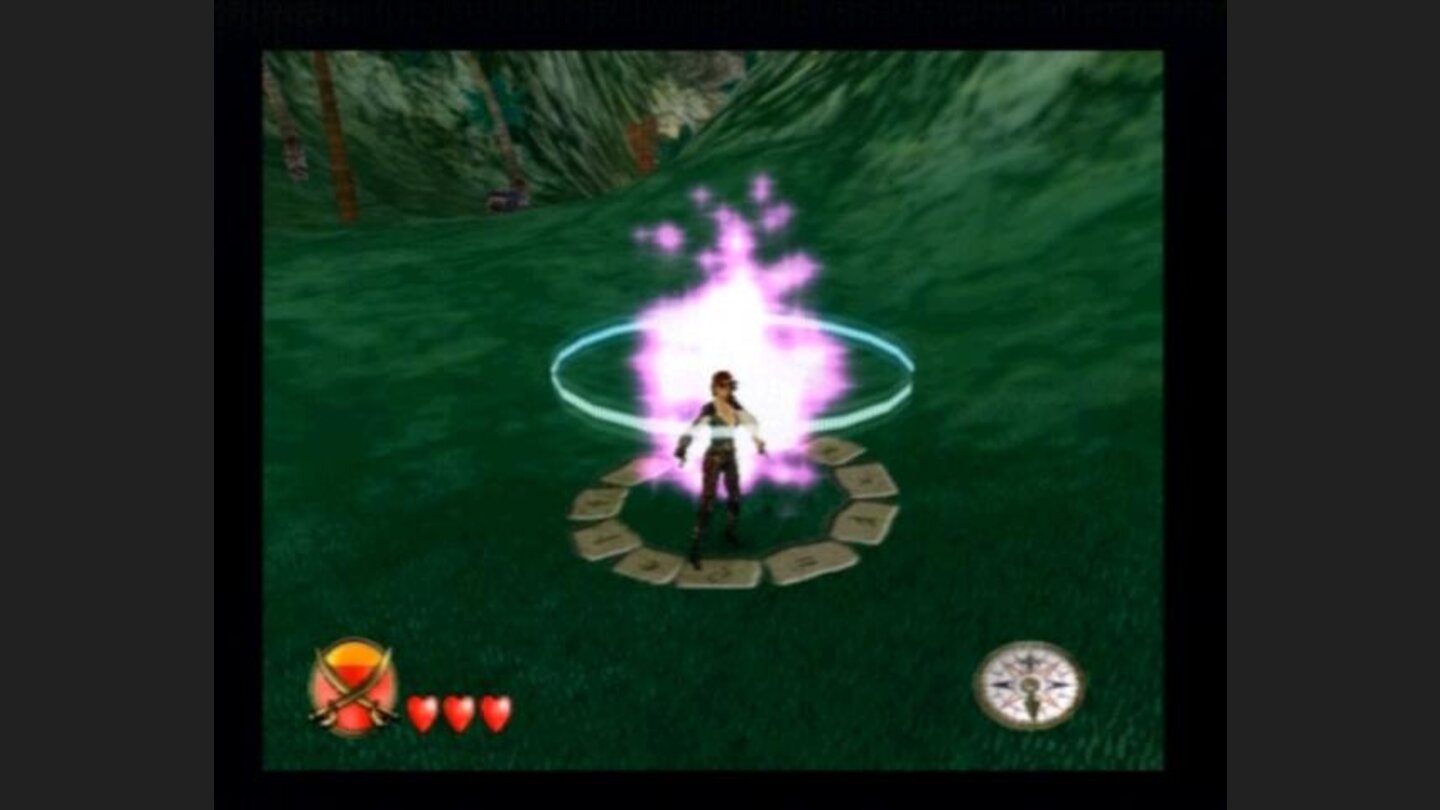 Entering the portal to... somewhere.