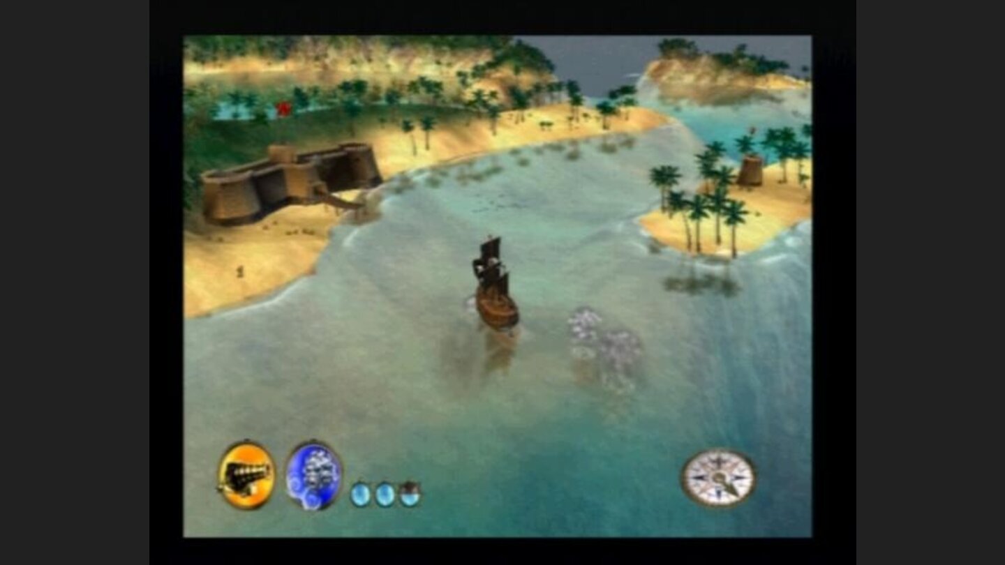 Battling against the fort is thrice as harder, since there are at least three cannons mounted on top of each. Plus it barely ever misses.