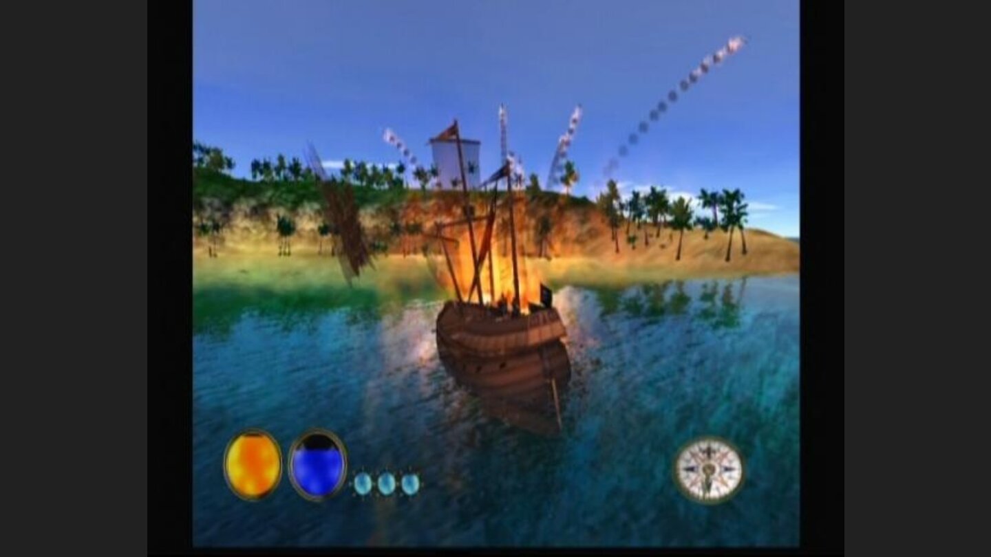 Sometimes ramming the enemy ship can cause a massive damage.