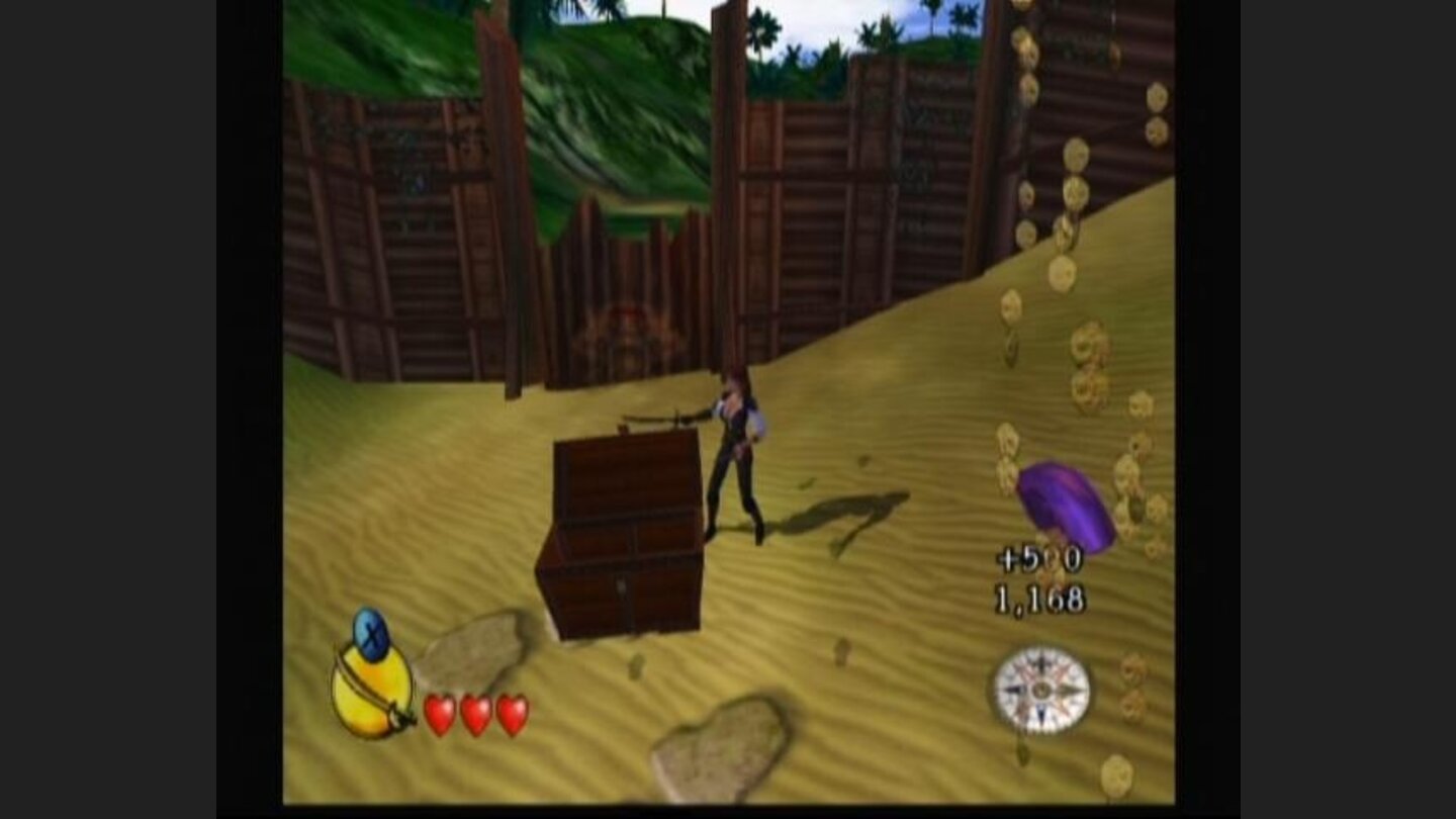 Finding some buried treasure.