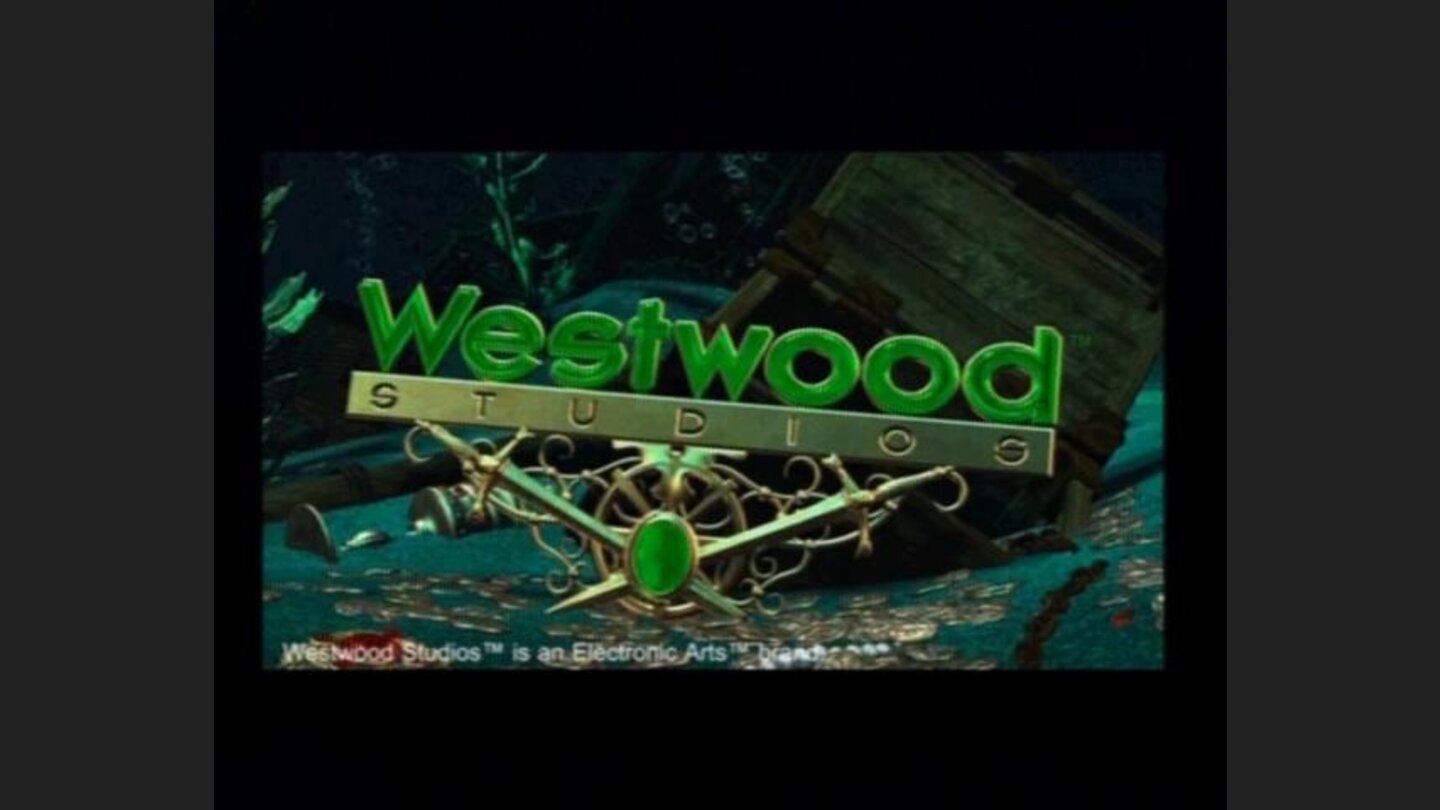 Westwood animated logo for this game only.