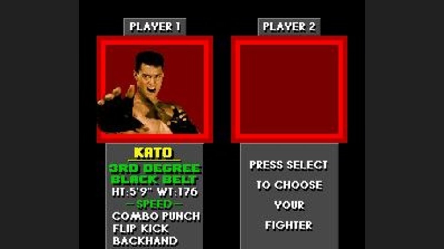 Kato is the chosen fighter!