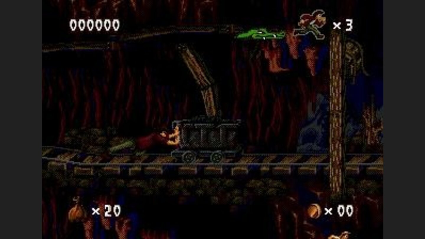 Pushing the mine cart...