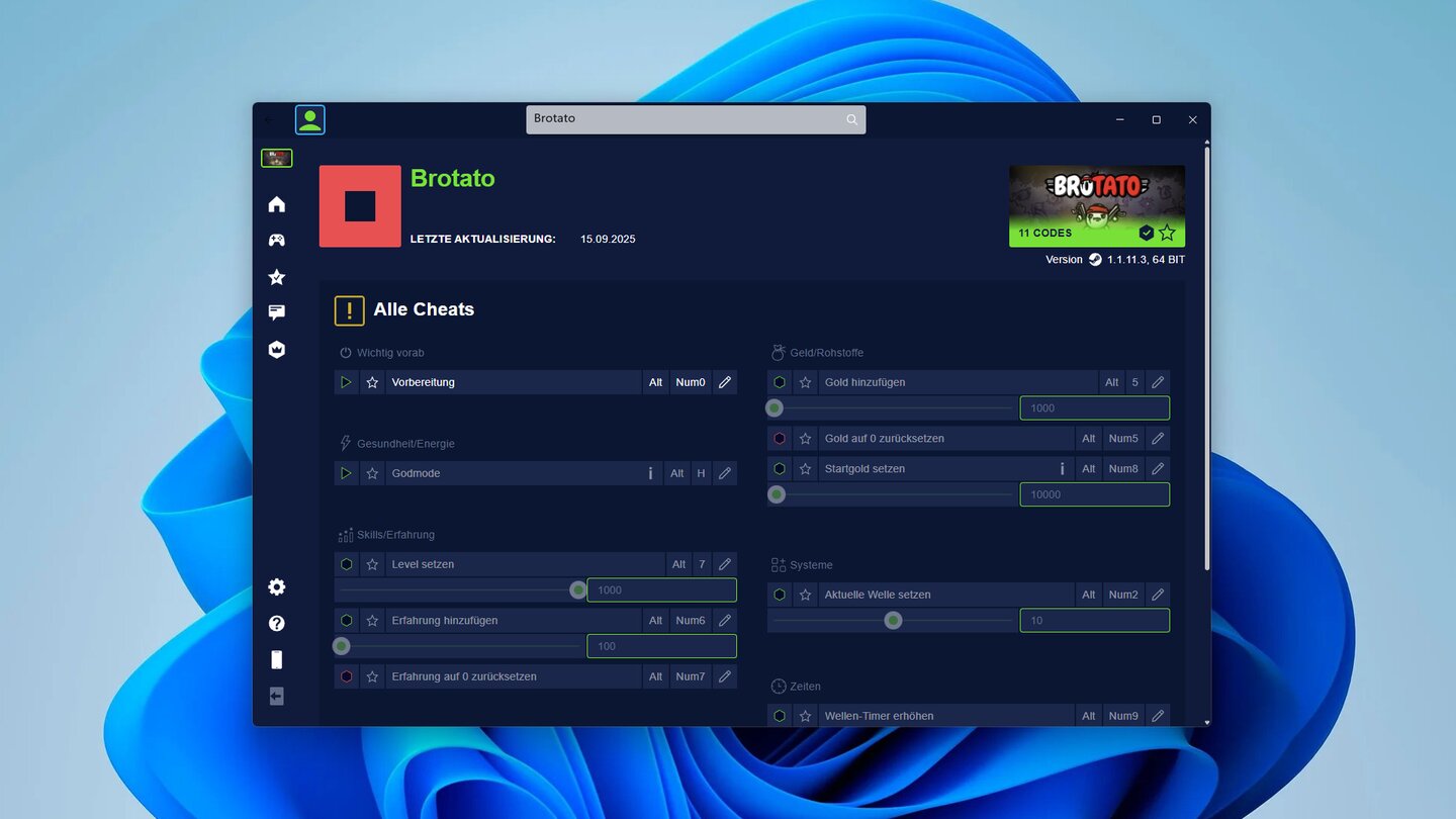 Ihr könnt das Spiel auch direkt über die Plitch-App starten, zwingend erforderlich ist das aber nicht. Am roten Button mit Quadrat erkennt ihr, dass Plitch das Spiel erfasst hat.
