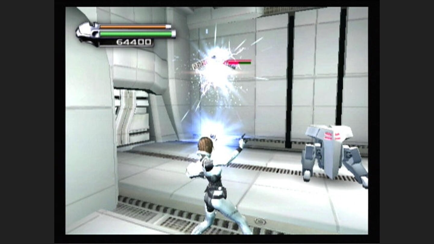 Flying robot destroyed!