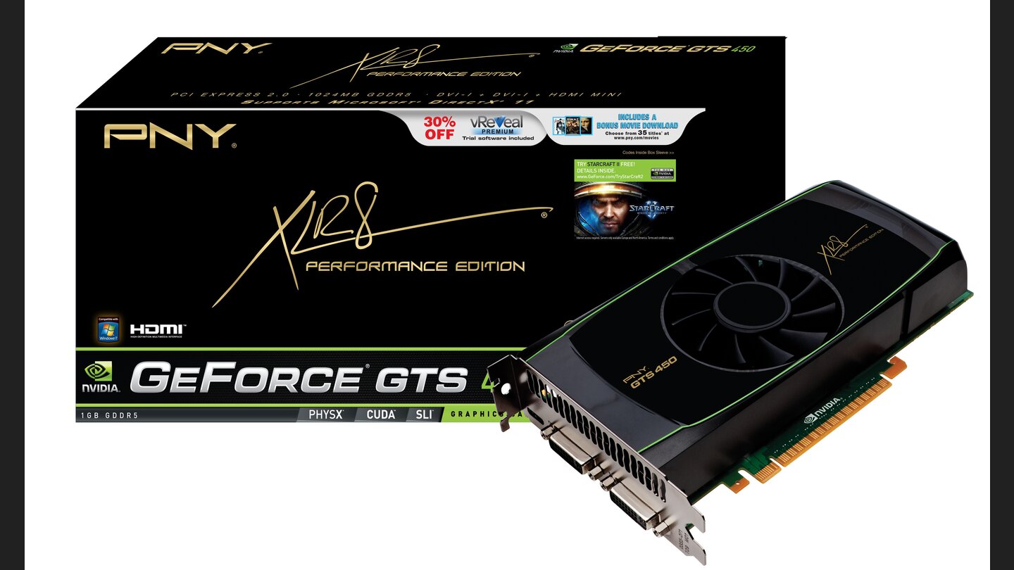 PNY Geforce GTS 450