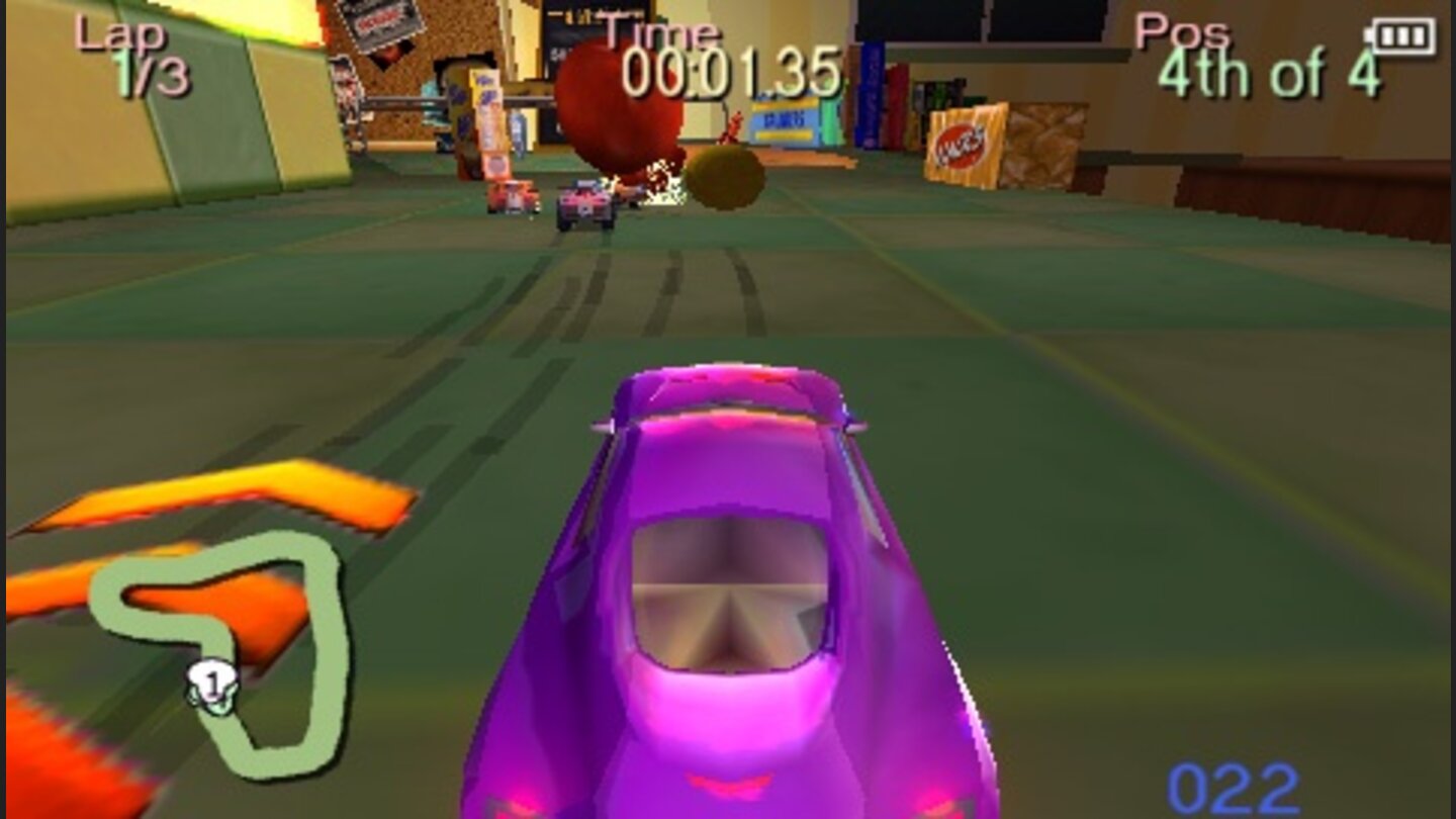 Rascal Racers sur PlayStation Portable