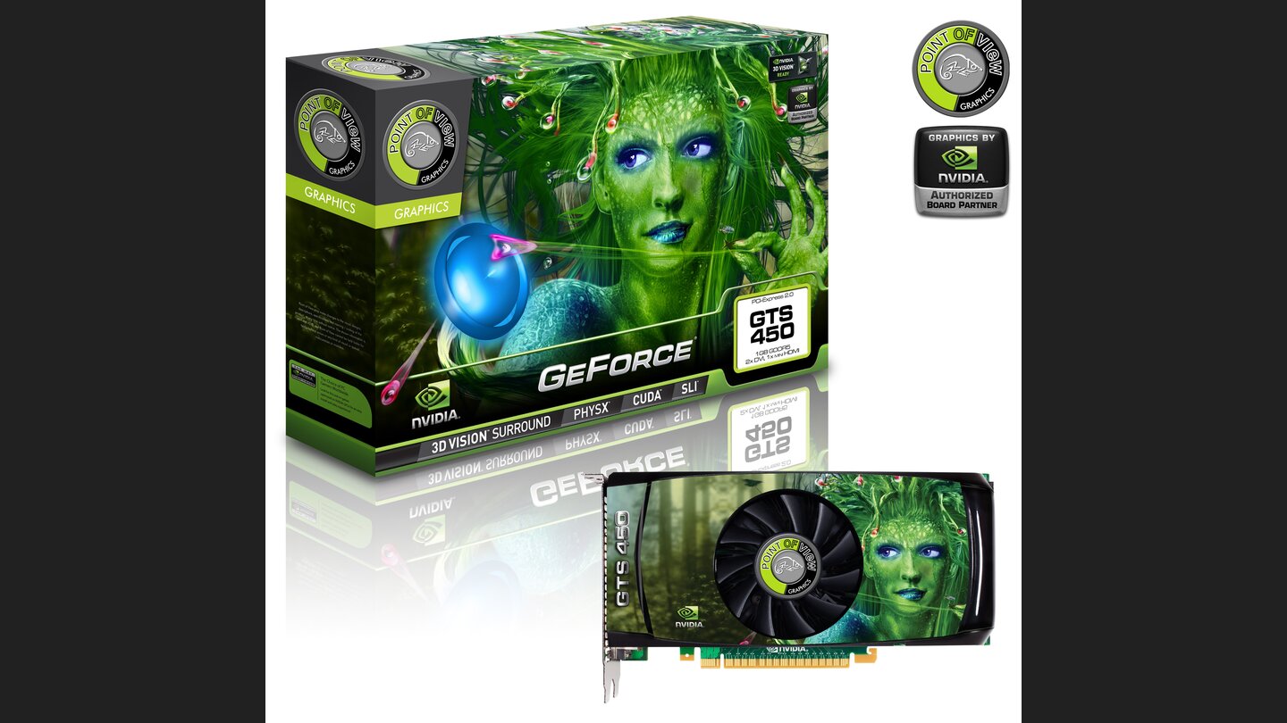 Point of View Geforce GTS 450