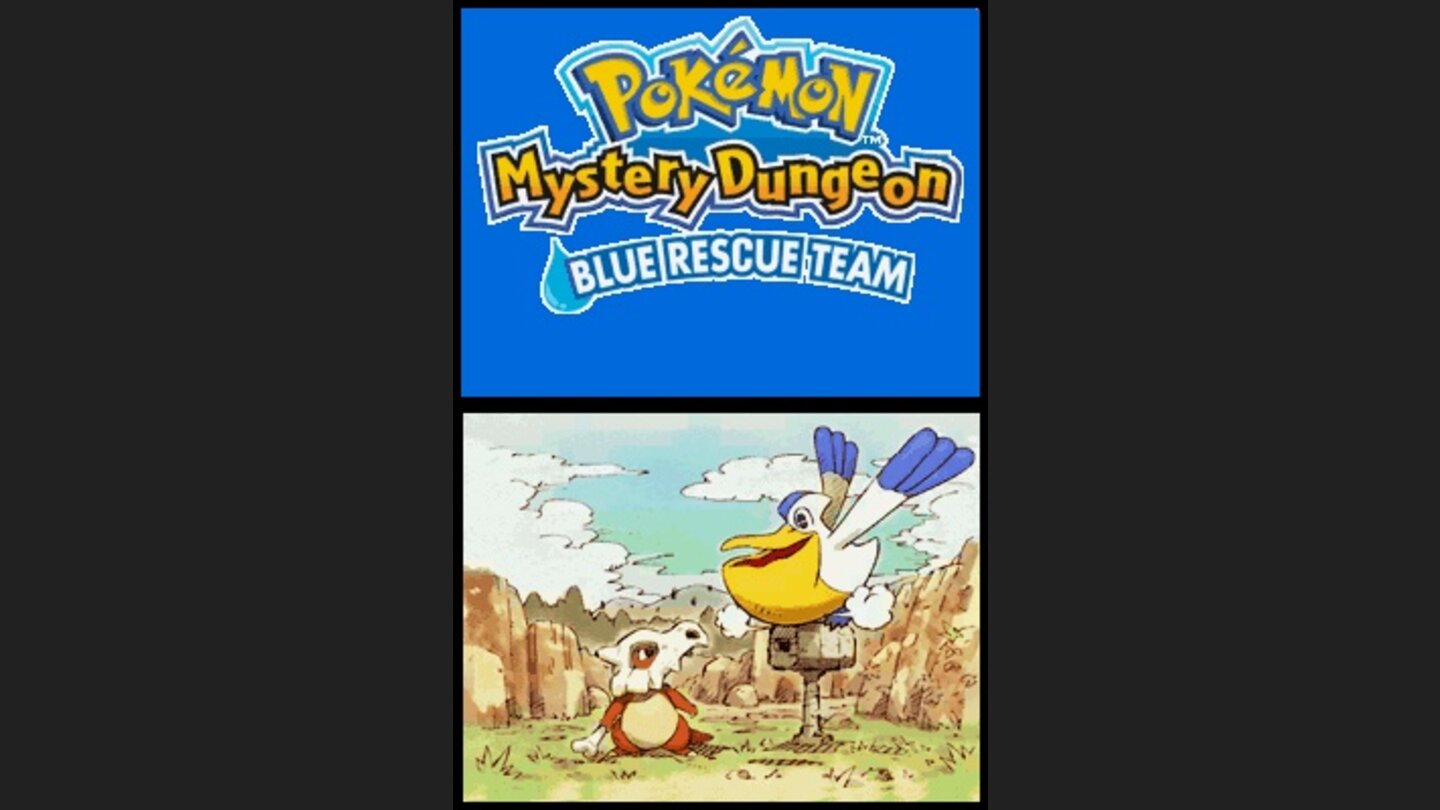 Pokémon Mystery Dungeon Team Blau DS 1