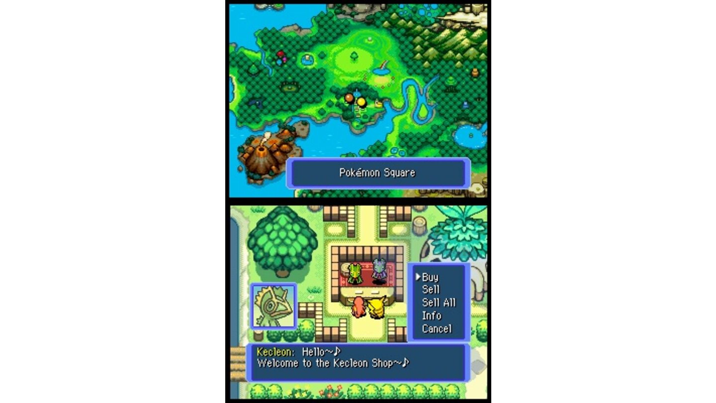 Pokémon Mystery Dungeon Team Blau DS 2