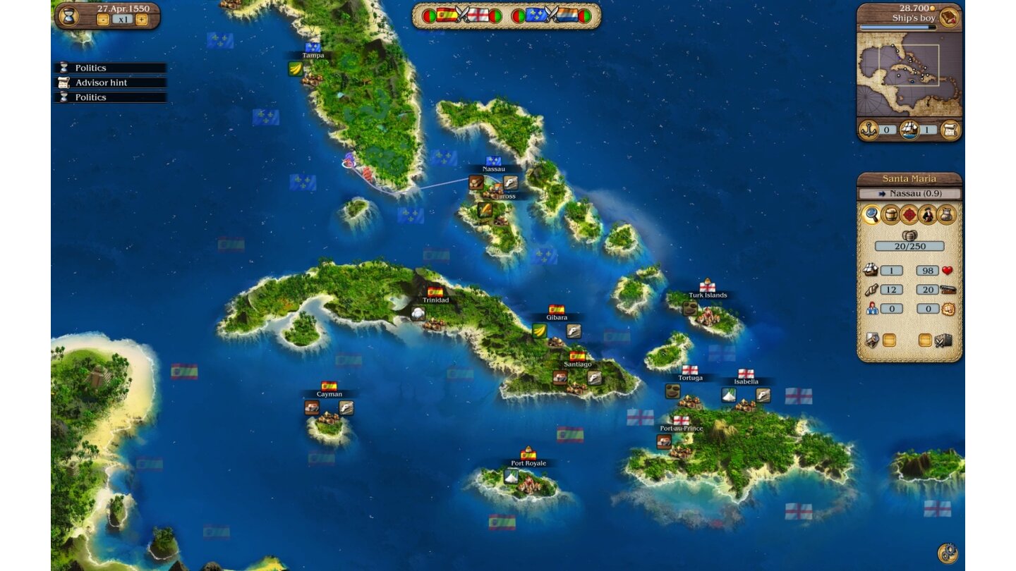 port royale 3 maps